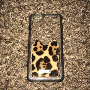 IPhone 6 Plus Kate Spade Leopard Print Pocket